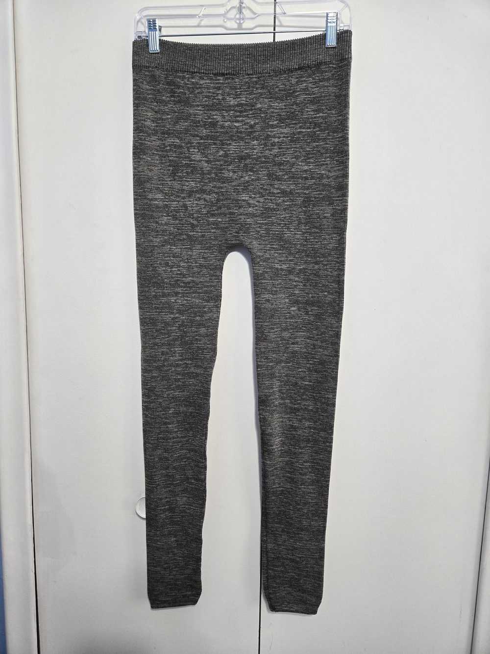 Xersion Lounge Leggings XL Gray Marled Soft Stretch Knit‎ NWT